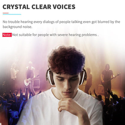 TV Wireless On-Ear Headphones – Deep Bass & Clear Sound