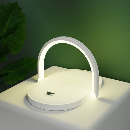 3-in-1 Wireless Charger & LED Reading Lamp – Foldable & Fast Charging