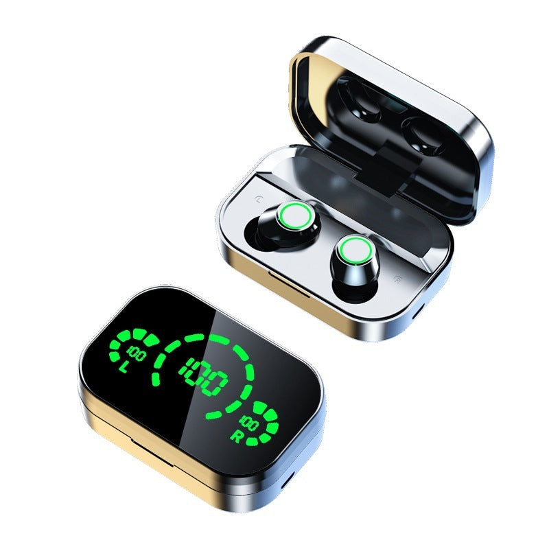 YD03 TWS Wireless Headset – Smart Display & Breathing Light