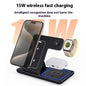 15W 3-in-1 Wireless Charger – Foldable Stand for iPhone, iWatch & AirPods