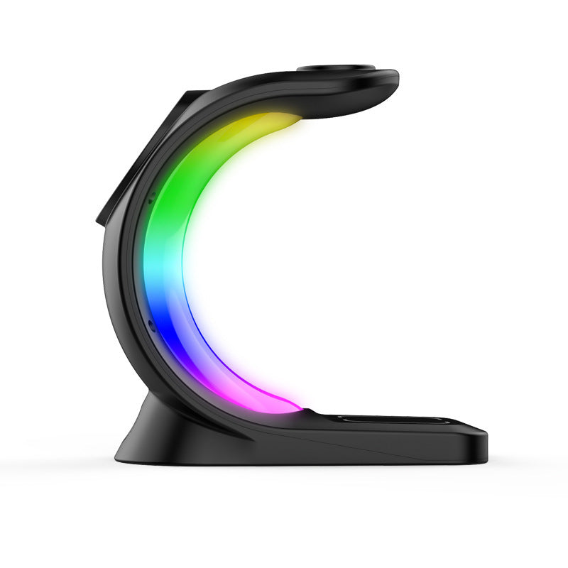 4-in-1 Magnetic Wireless Charger – Fast Charging & Ambient Light