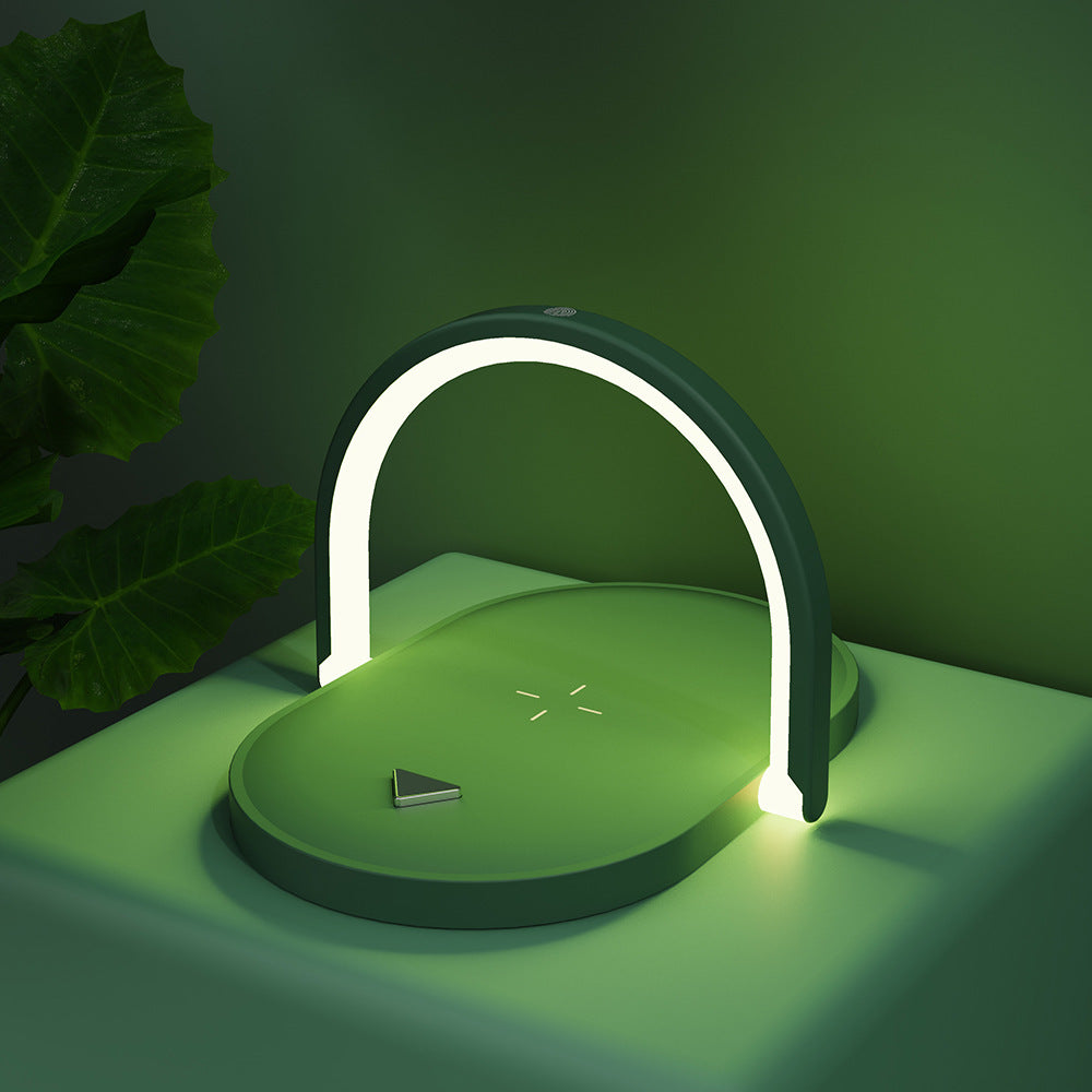 3-in-1 Wireless Charger & LED Reading Lamp – Foldable & Fast Charging