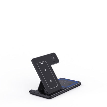15W 3-in-1 Wireless Charger – Foldable Stand for iPhone, iWatch & AirPods