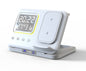 5-in-1 Wireless Charging Dock – 15W Fast Charger & LED Clock