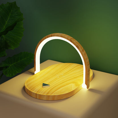 3-in-1 Wireless Charger & LED Reading Lamp – Foldable & Fast Charging