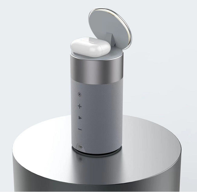 3-in-1 Wireless Charger – Bluetooth Speaker & Touch Lamp