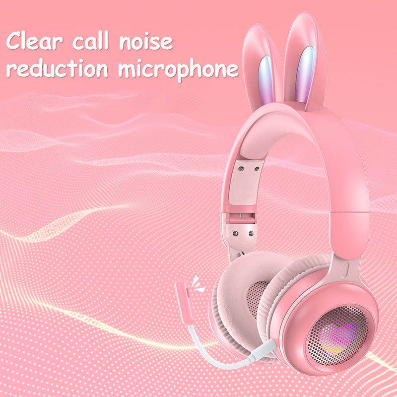 Rabbit Ear Wireless Luminous Headphones – Extendable & Fun