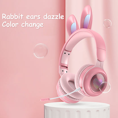 Rabbit Ear Wireless Luminous Headphones – Extendable & Fun